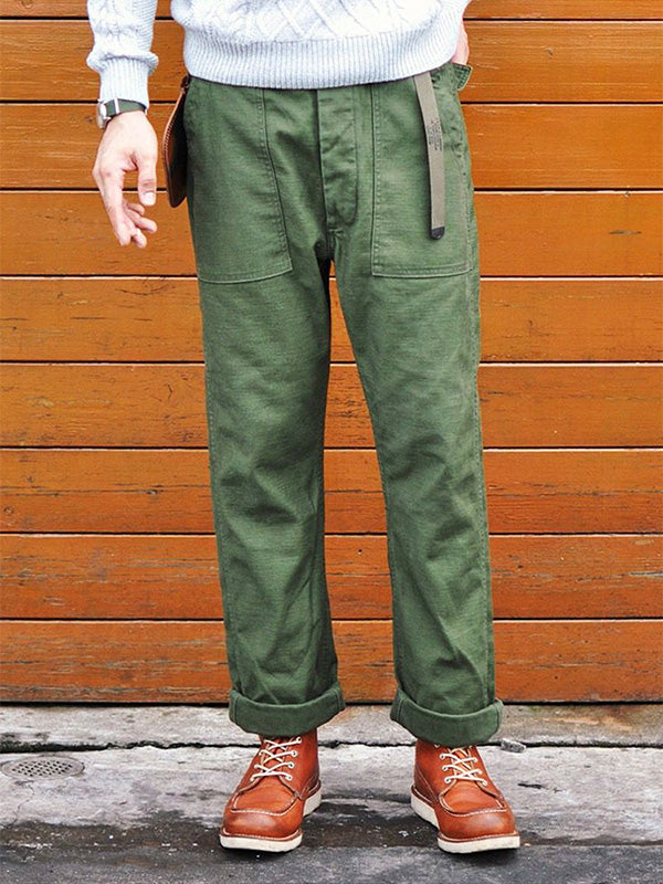 Trendy Straight Casual Pants
