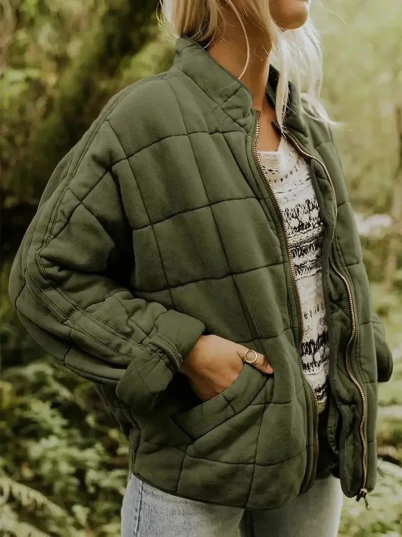 Josiane™ | Quilted Coat with an Elegant Oversized Look
