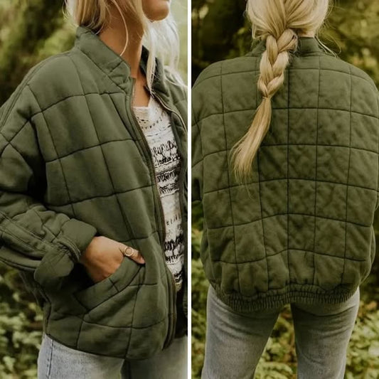 Josiane™ | Quilted Coat with an Elegant Oversized Look