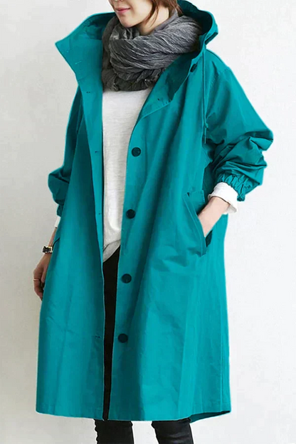 Solara™ Elegante Autumn Trench Coat