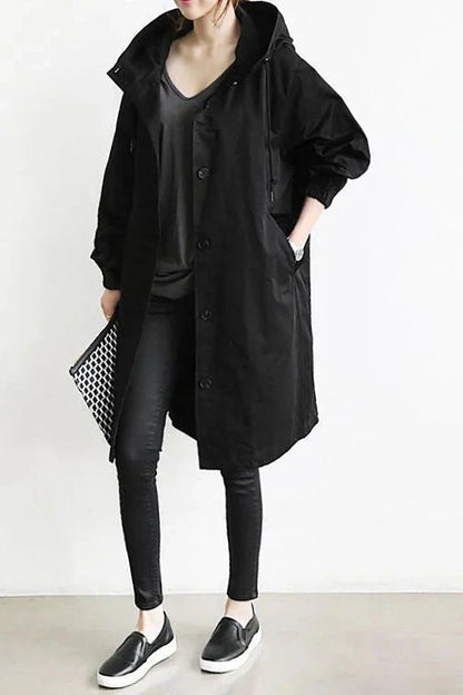 Solara™ Elegante Autumn Trench Coat