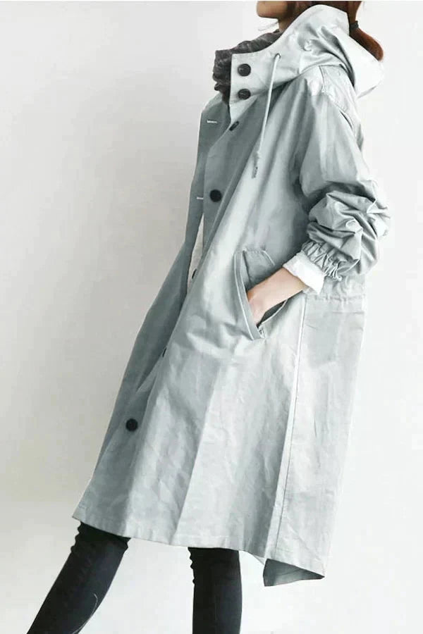 Solara™ Elegante Autumn Trench Coat