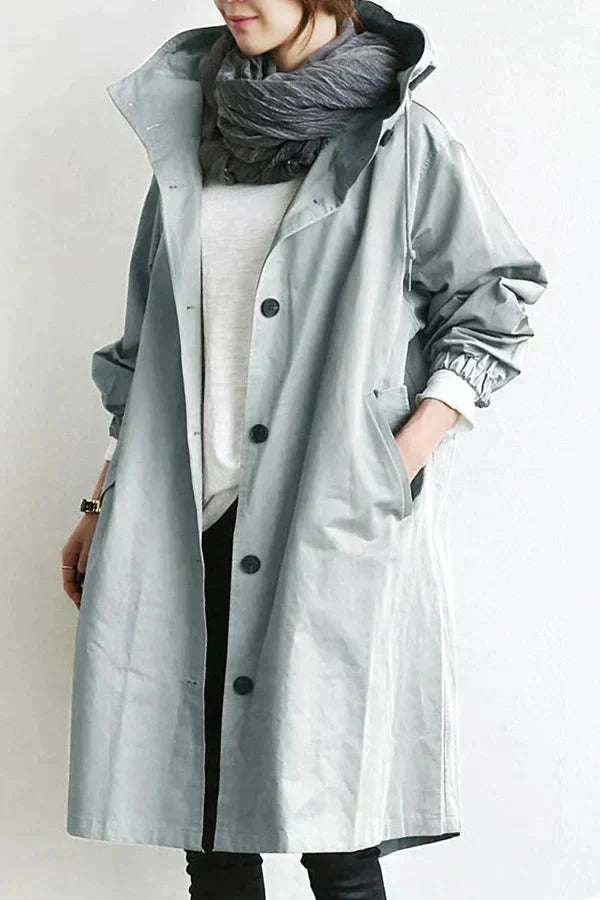 Solara™ Elegante Autumn Trench Coat
