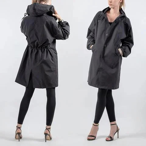 Solara™ Elegante Autumn Trench Coat