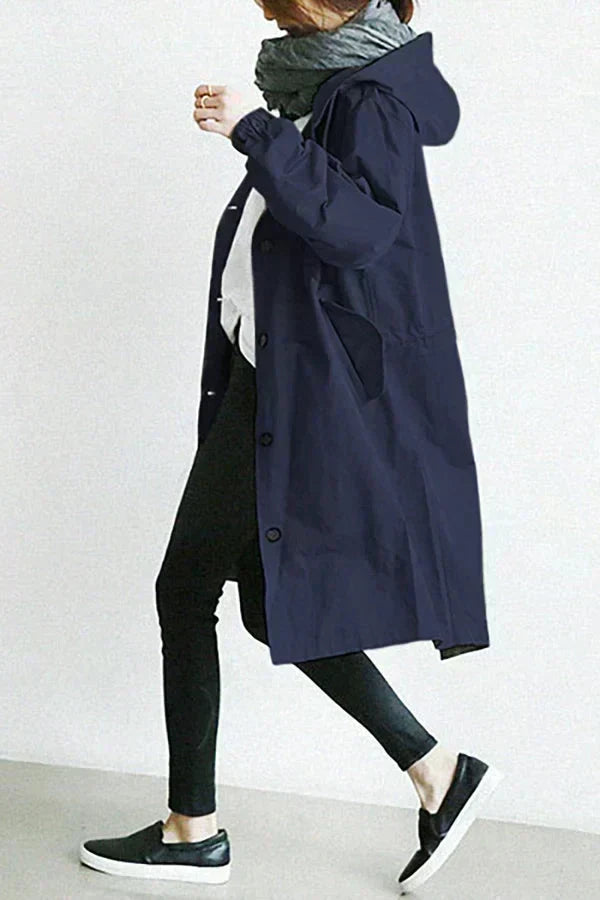 Solara™ Elegante Autumn Trench Coat