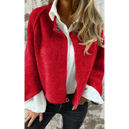 Eliane Coat | Essential Elegance Short, Light and Comfortable