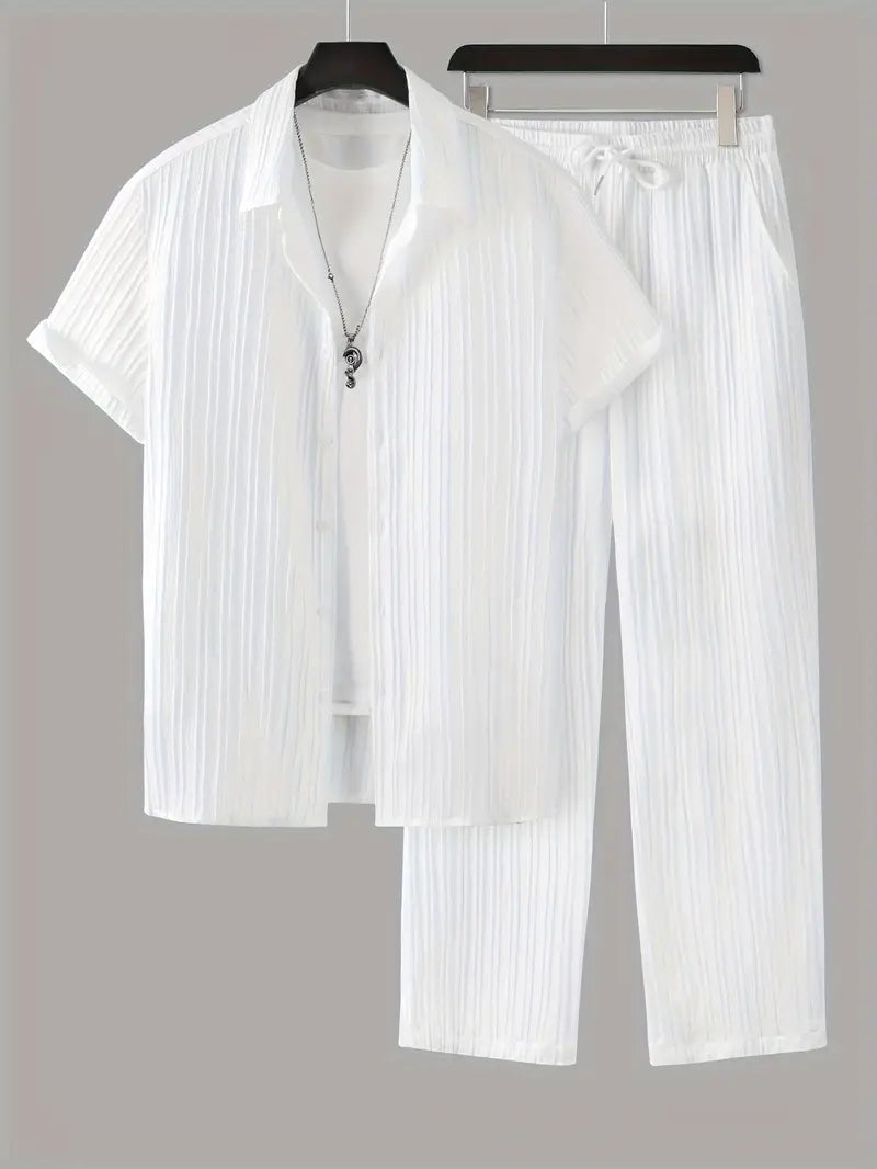 Cavari Relaxed Linen Set